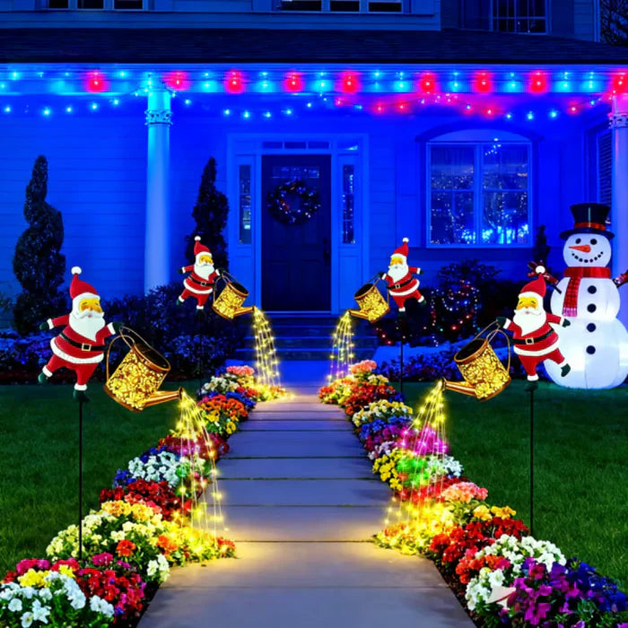 Papai Noel Regador Iluminado - (Compre 1 Leve 3) 🔥OFERTA HOJE DE BLACK FRIDAY🔥