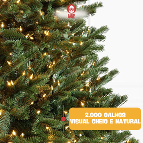 [OFERTA RELÂMPAGO BLACK FRIDAY] LumiNoel™- Árvore de Natal Premium com LEDs Embutidos