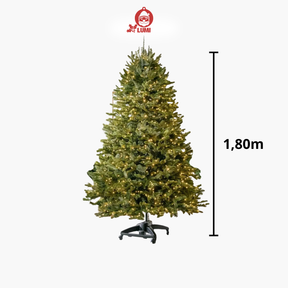 [OFERTA RELÂMPAGO BLACK FRIDAY] LumiNoel™- Árvore de Natal Premium com LEDs Embutidos