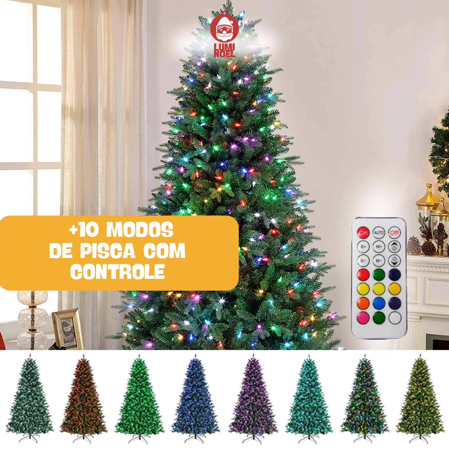 [OFERTA RELÂMPAGO BLACK FRIDAY] LumiNoel™- Árvore de Natal Premium com LEDs Embutidos