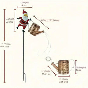 Papai Noel Regador Iluminado - (Compre 1 Leve 3) 🔥OFERTA HOJE DE BLACK FRIDAY🔥