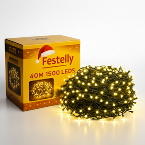 Pisca Festão Natalino LED Estrobo – Uso Interno e Externo